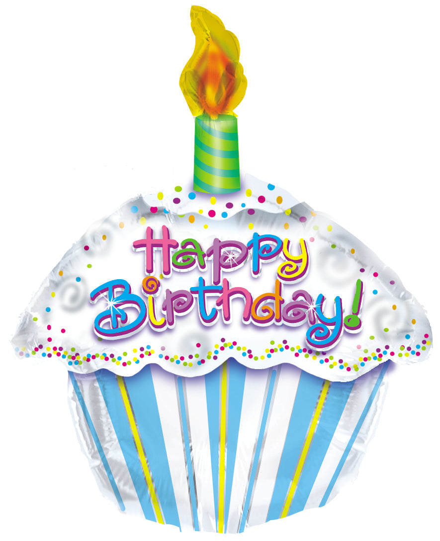 #30 Happy Birthday Cupcake